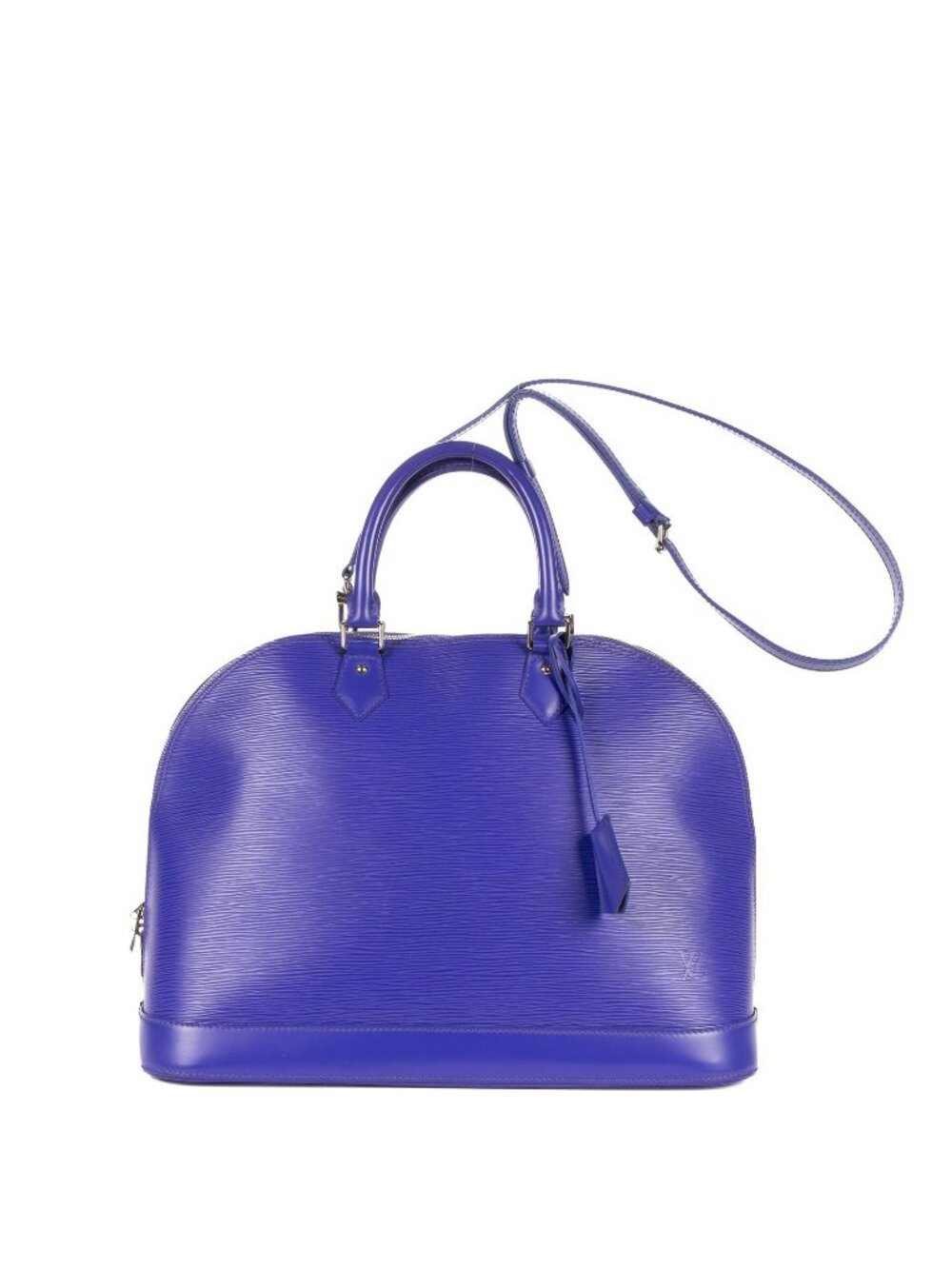 Louis Vuitton Alma Purple Epi Handbag